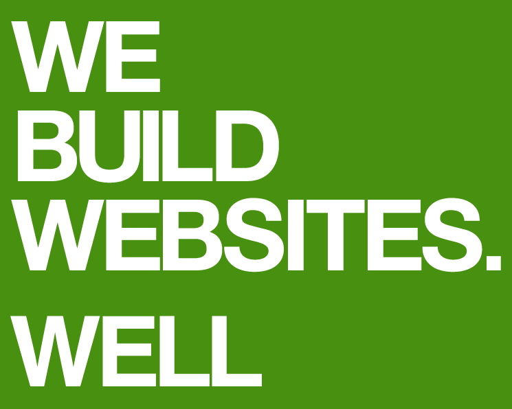 We build websites